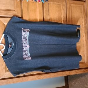Men's XL Harley-Davidson sleeveless cotton Crete HD(no longer in business) shirt